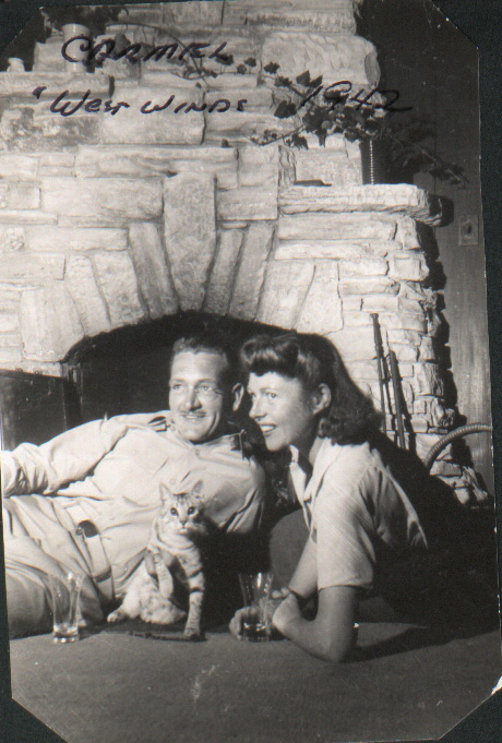 Ray and Jean Curtner, Carmel, 1942